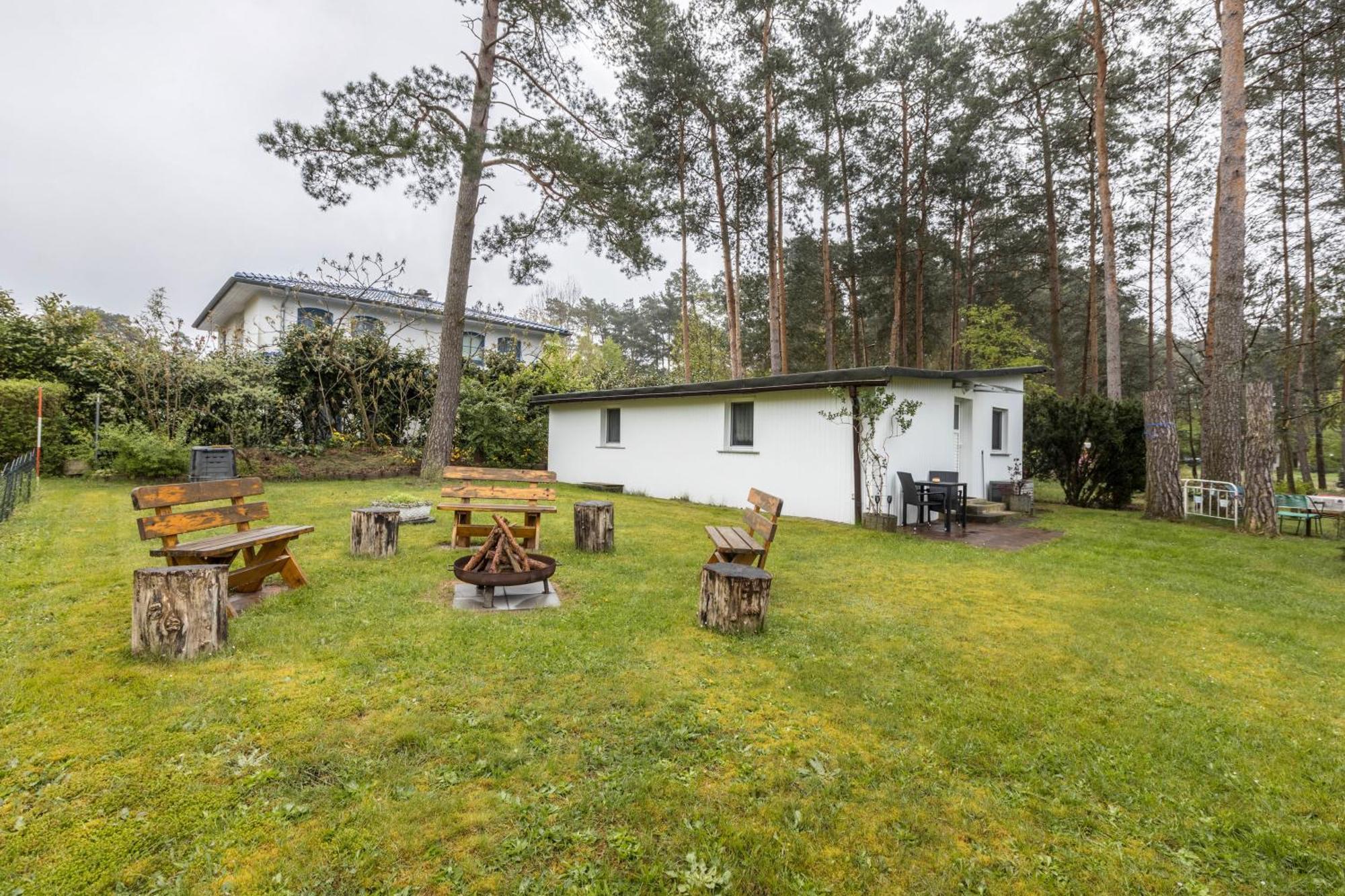 Вилла Ferienhaeuschen Wils Borkheide Экстерьер фото